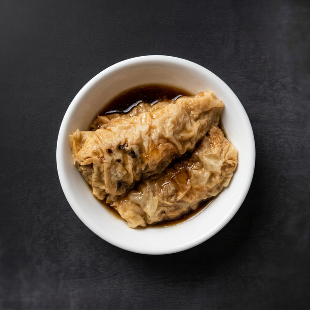 Bean Curd And Pork Roll (Đậu Hủ Ky Chả Giò Hấp) (3).